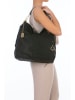 Anna Morellini Skórzany shopper bag "Caroline" w kolorze czarnym - 42 x 38 x 17 cm