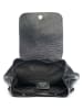 Anna Morellini Leder-Rucksack "Claire" in Schwarz - (B)29 x (H)32 x (T)12 cm