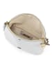 Anna Morellini Leder-Umhängetasche "Beverly" in Silber - (B)22 x (H)18 x (T)2 cm