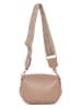 Anna Morellini Leren schoudertas "Domenica" oudroze - (B)19 x (H)15 x (D)8 cm