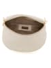 Anna Morellini Leren schoudertas "Domenica" beige - (B)19 x (H)15 x (D)8 cm