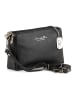 Anna Morellini Leder-Clutch "Idalia" in Schwarz - (B)24 x (H)16 x (T)9 cm