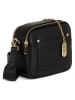 Anna Morellini Leder-Umhängetasche "Aldina" in Schwarz - (B)22 x (H)18 x (T)11 cm
