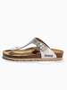 BACKSUN Teenslippers "Singapore" zilverkleurig