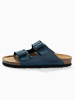 BACKSUN Slippers "Bali" donkerblauw