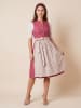 Almsach Dirndl in Pink/ Creme
