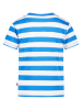 Salt and Pepper Shirt in Weiß/ Blau
