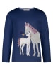 Salt and Pepper Longsleeve in Dunkelblau