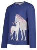 Salt and Pepper Longsleeve in Dunkelblau