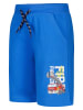 Salt and Pepper Sweatshort blauw