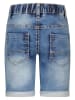Salt and Pepper Spijkershort blauw