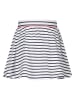 Salt and Pepper Skort in Weiß/ Dunkelblau