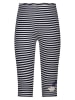 Salt and Pepper Capri-Leggings in Dunkelblau/ Weiß