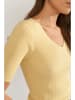 NÜMPH Pullover "Nuayelet" in Gelb