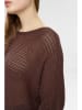 NÜMPH Sweter "Nuerikka" w kolorze brązowym