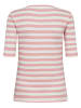 NÜMPH Shirt "Numixie" lichtroze/wit