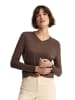 Polo Club Longsleeve bruin