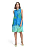Betty Barclay Plisséjurk blauw/groen