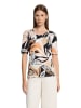 Betty Barclay Shirt in Beige/ Rosa/ Schwarz