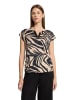 Betty Barclay Shirt in Beige/ Schwarz