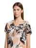 Betty Barclay Shirt in Beige/ Schwarz
