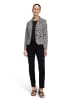 Betty Barclay Blazer in Weiß/ Schwarz/ Hellbraun