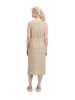 CARTOON Linnen jurk beige