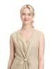 CARTOON Linnen jurk beige