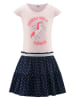 happy girls by Eisend Kleid in Rosa/ Dunkelblau