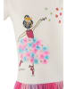 happy girls by Eisend Kleid in Creme/ Pink