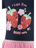 happy girls by Eisend Jurk donkerblauw/lichtroze