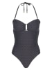 Joop! Bodywear Badeanzug in Grau