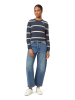 Scotch & Soda Pullover in Blaugrau/ Creme