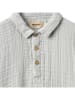 Wheat Poloshirt "Svend" grijs