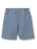 Wheat Spijkershort "Christian" blauw/wit