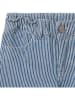 Wheat Jeans-Shorts "Christian" in Blau/ Weiß
