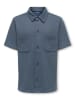 ONLY & SONS Junior Koszula "New" w kolorze granatowym