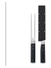 KitchenAid 2tlg. Tranchier-Set in Schwarz
