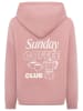 Zwillingsherz Hoodie "Sunday Coffee Club" lichtroze