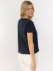 Zwillingsherz Shirt "Yoga Club" in Dunkelblau