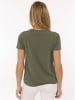 Zwillingsherz Koszulka "Easy" w kolorze khaki