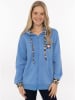 Zwillingsherz Sweatvest "Wild Heart" blauw