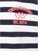 Zwillingsherz Sweatshirt "Streifen ZH" donkerblauw/wit