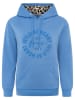 Zwillingsherz Bluza "Wild at Heart" w kolorze niebieskim