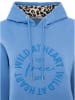 Zwillingsherz Bluza "Wild at Heart" w kolorze niebieskim