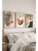 ABERTO DESIGN 3er-Set: Gerahmte Kunstdrucke