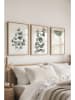 ABERTO DESIGN Druki artystyczne (3 szt.) w ramce