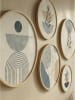 ABERTO DESIGN 5er-Set: Gerahmte Kunstdrucke