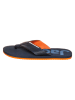 Jack Wolfskin Teenslippers "Eezy" donkerblauw/oranje