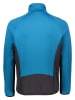 Jack Wolfskin Fleece vest "Sky Peak" blauw/zwart/grijs